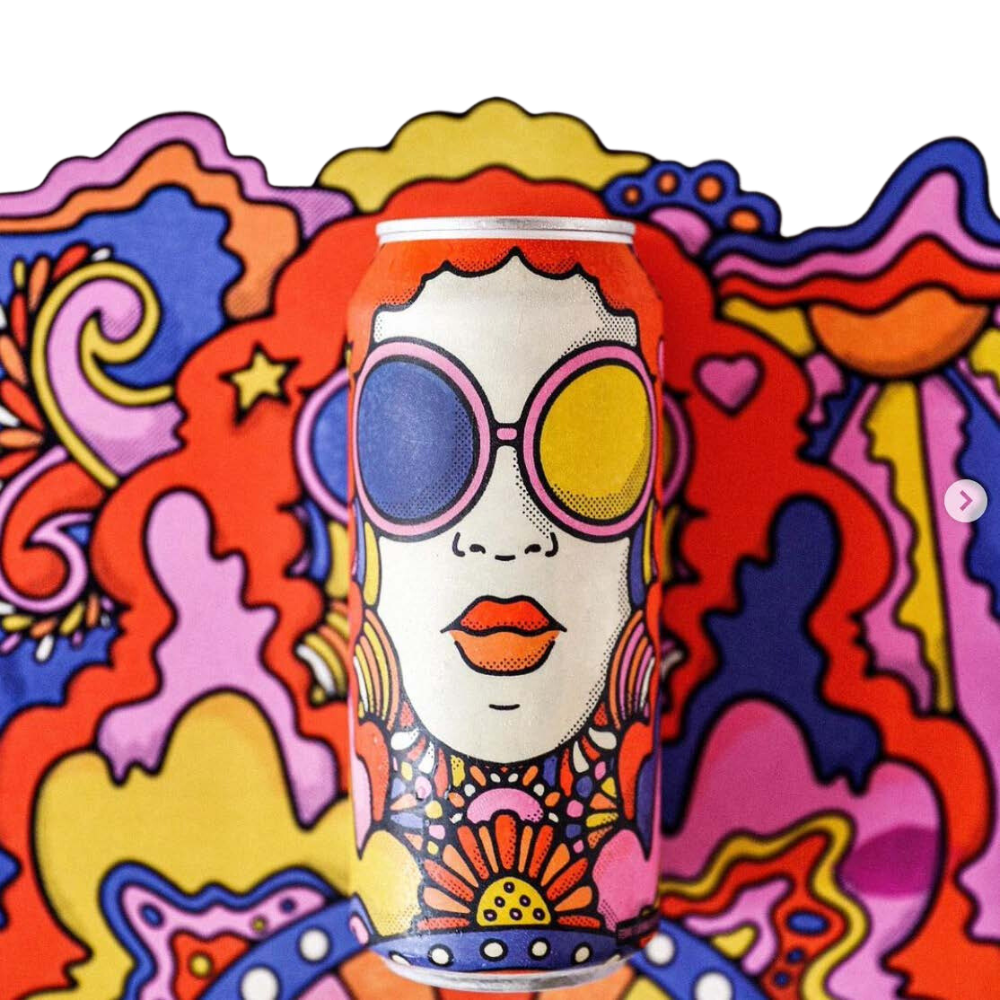 Passionfruit Blood Orange Liquid Art