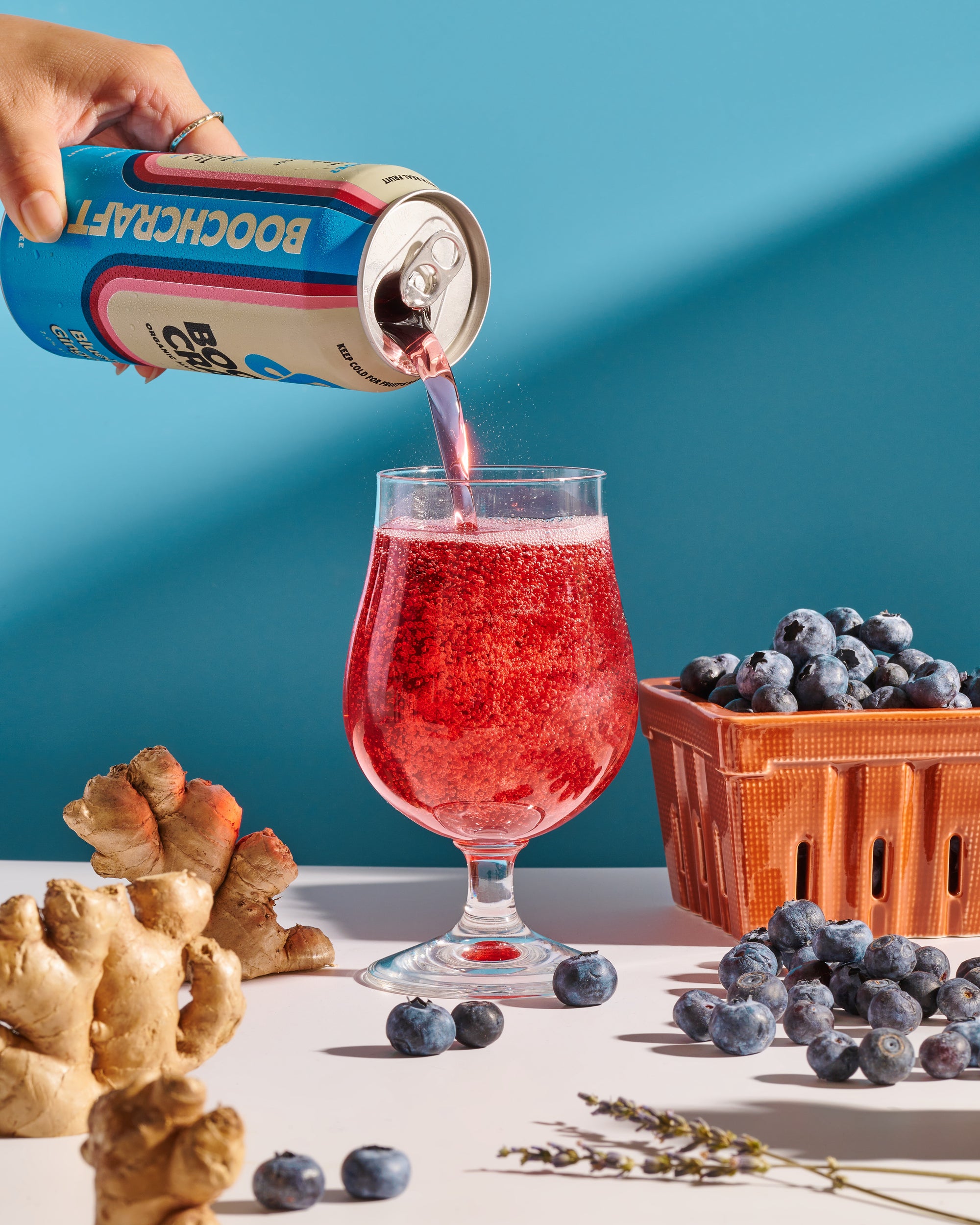 Blueberry Ginger Ale