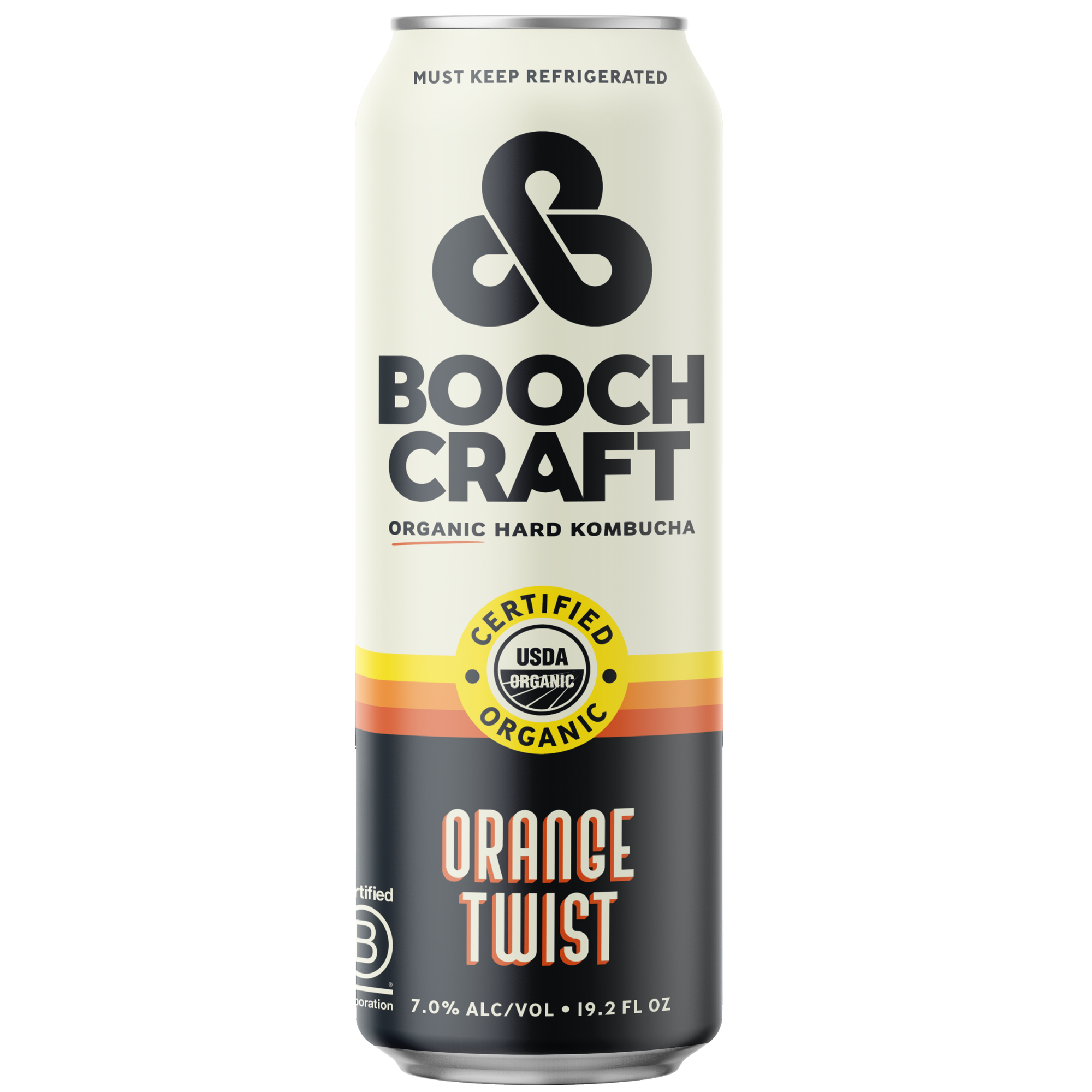 Boochcraft Orange Twist Hard Kombucha Boochcraft Orange Twist Hard Kombucha