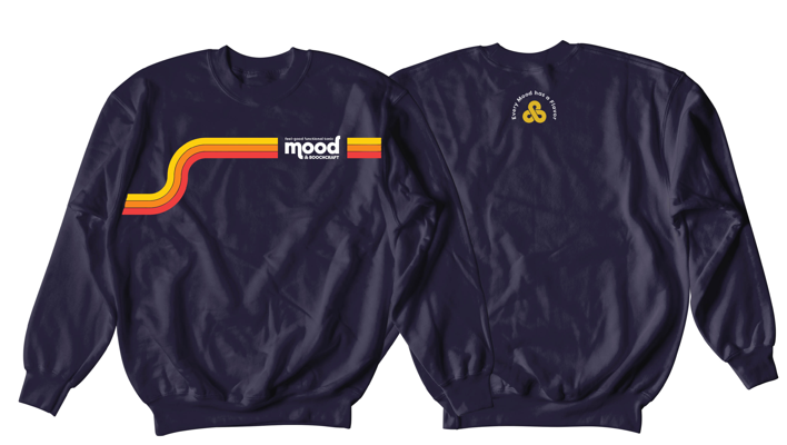 Boochcraft Mood Crewneck Navy