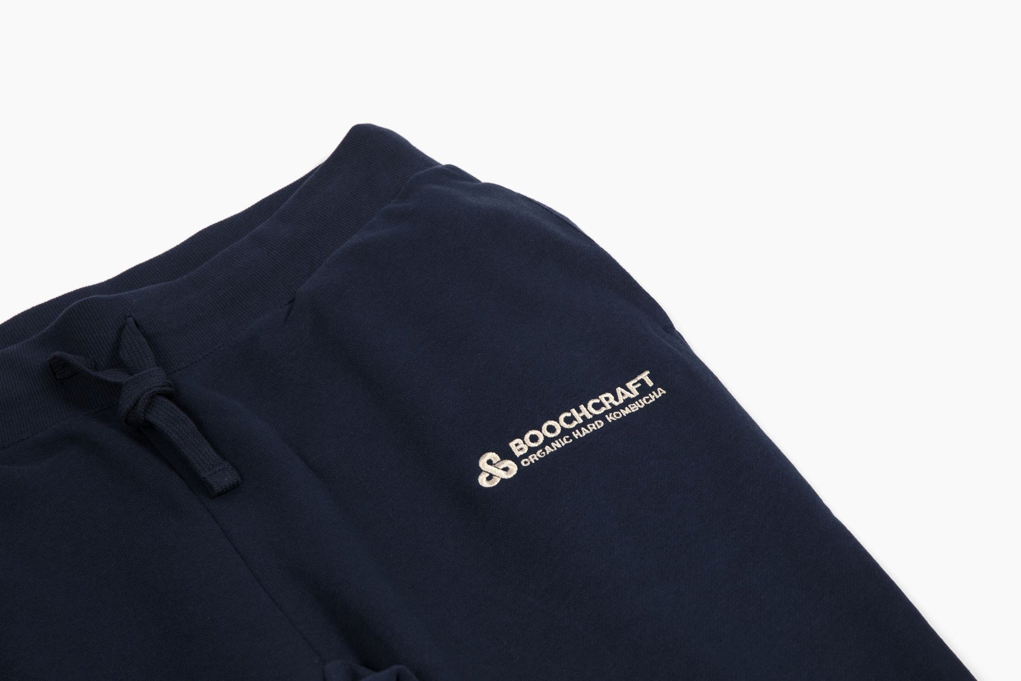 Embroidered Navy Sweatpants