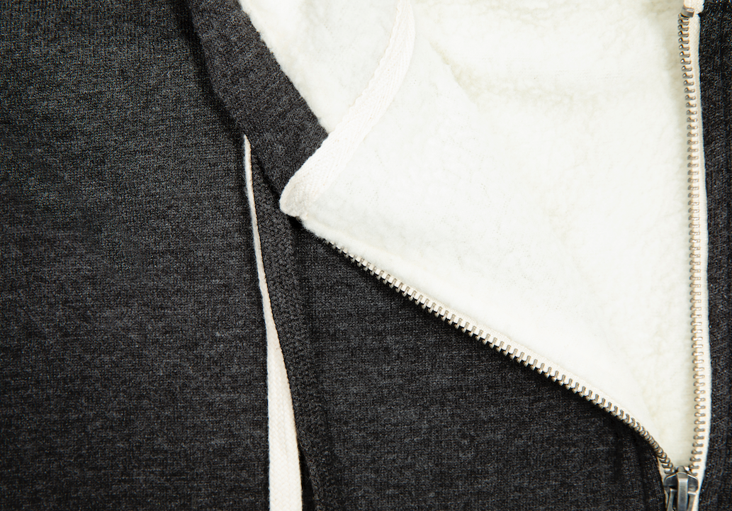 Unisex Sherpa-Lined Hoodie
