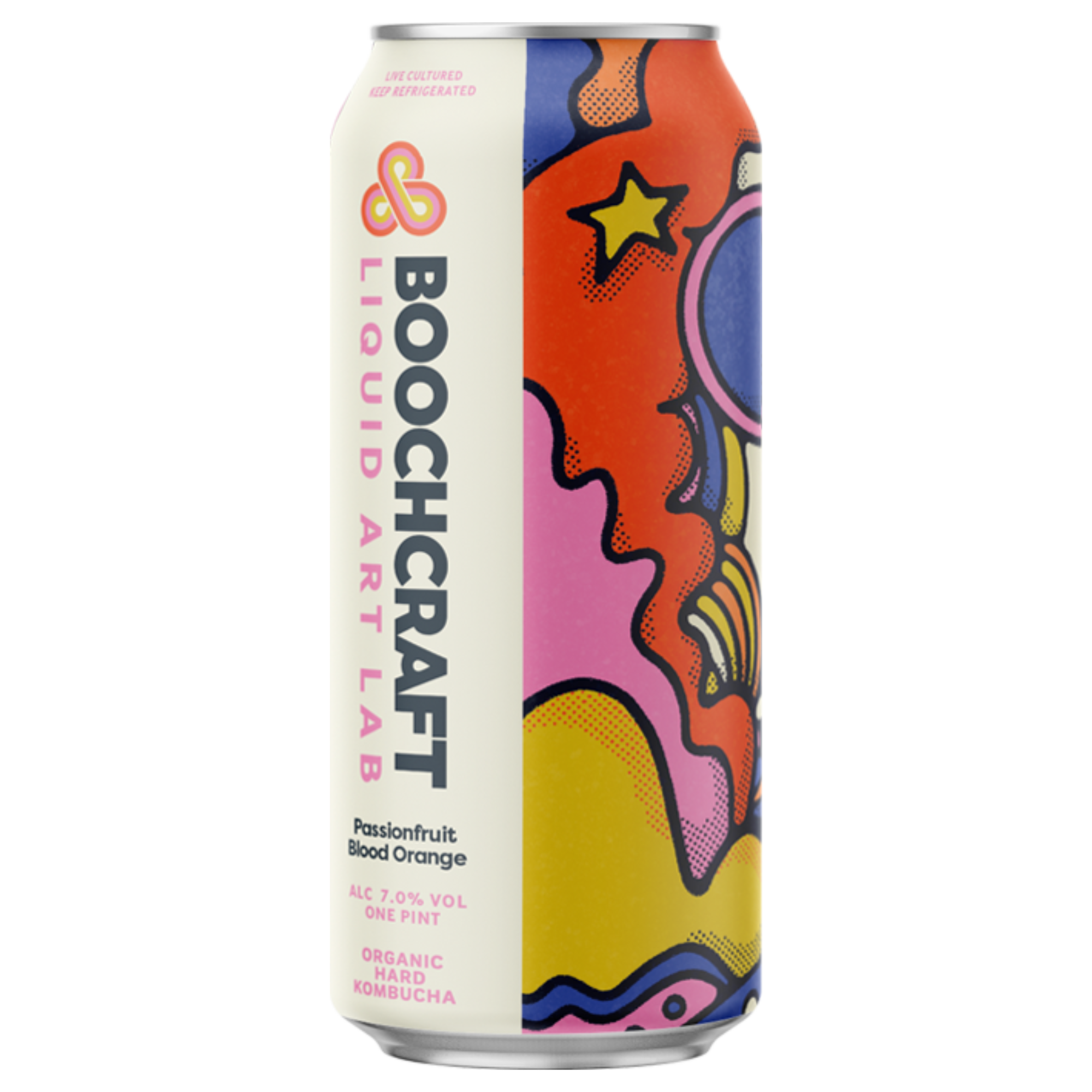 Passionfruit Blood Orange Liquid Art