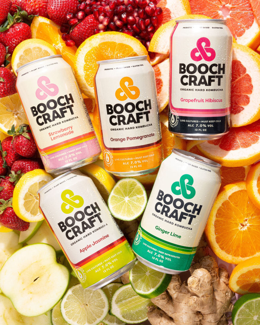 What is Hard Kombucha Made Of? – Boochcraft