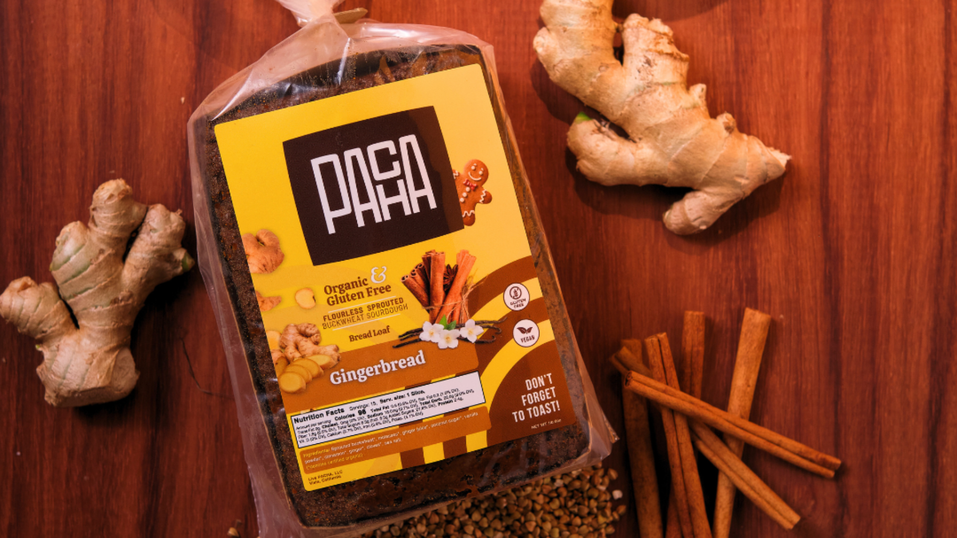 When Ginger Meets Sourdough: A Holiday Collaboration with Our Friends at PACHA