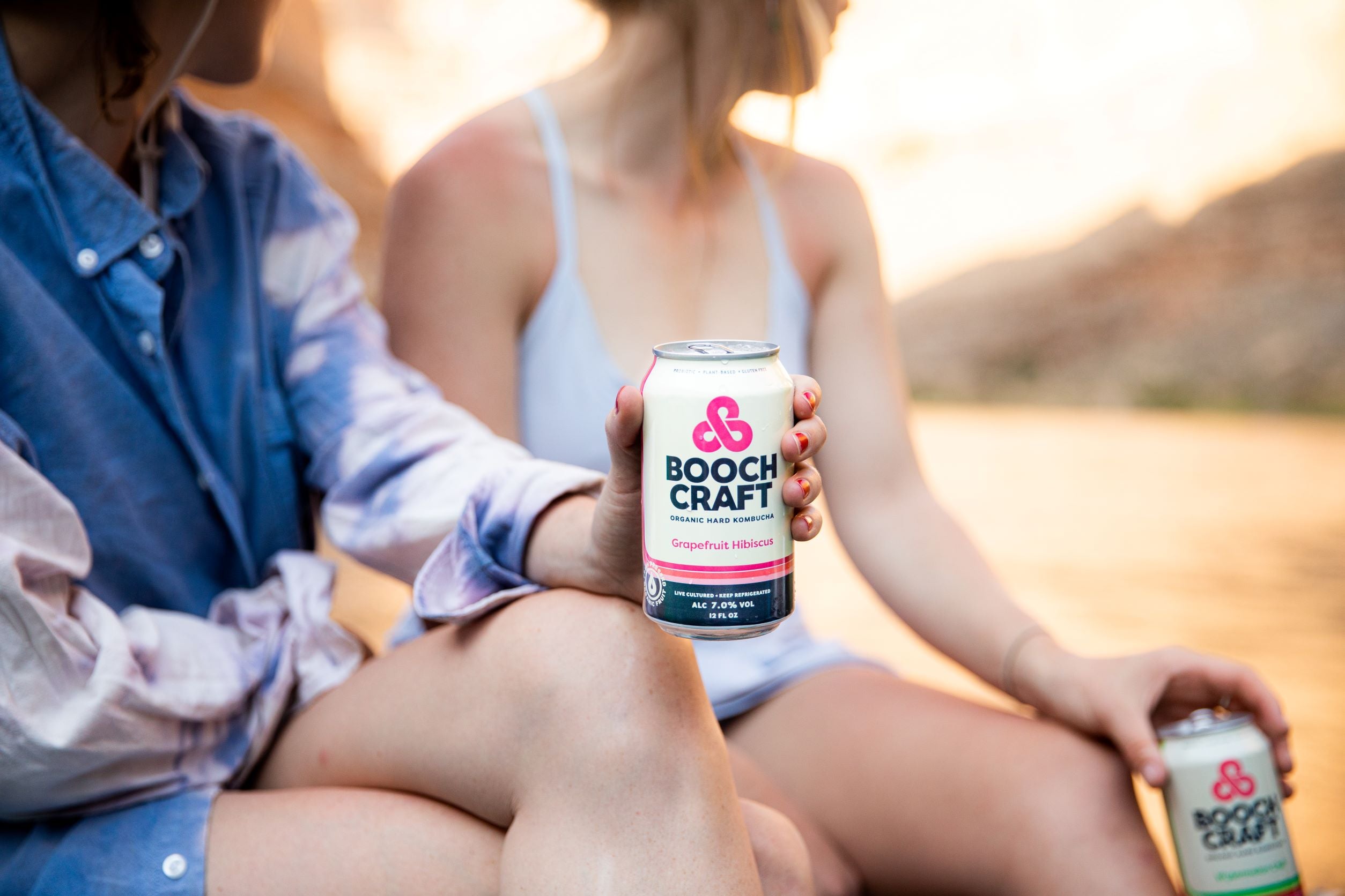 Boochcraft Grapefruit Hibiscus Hard Kombucha