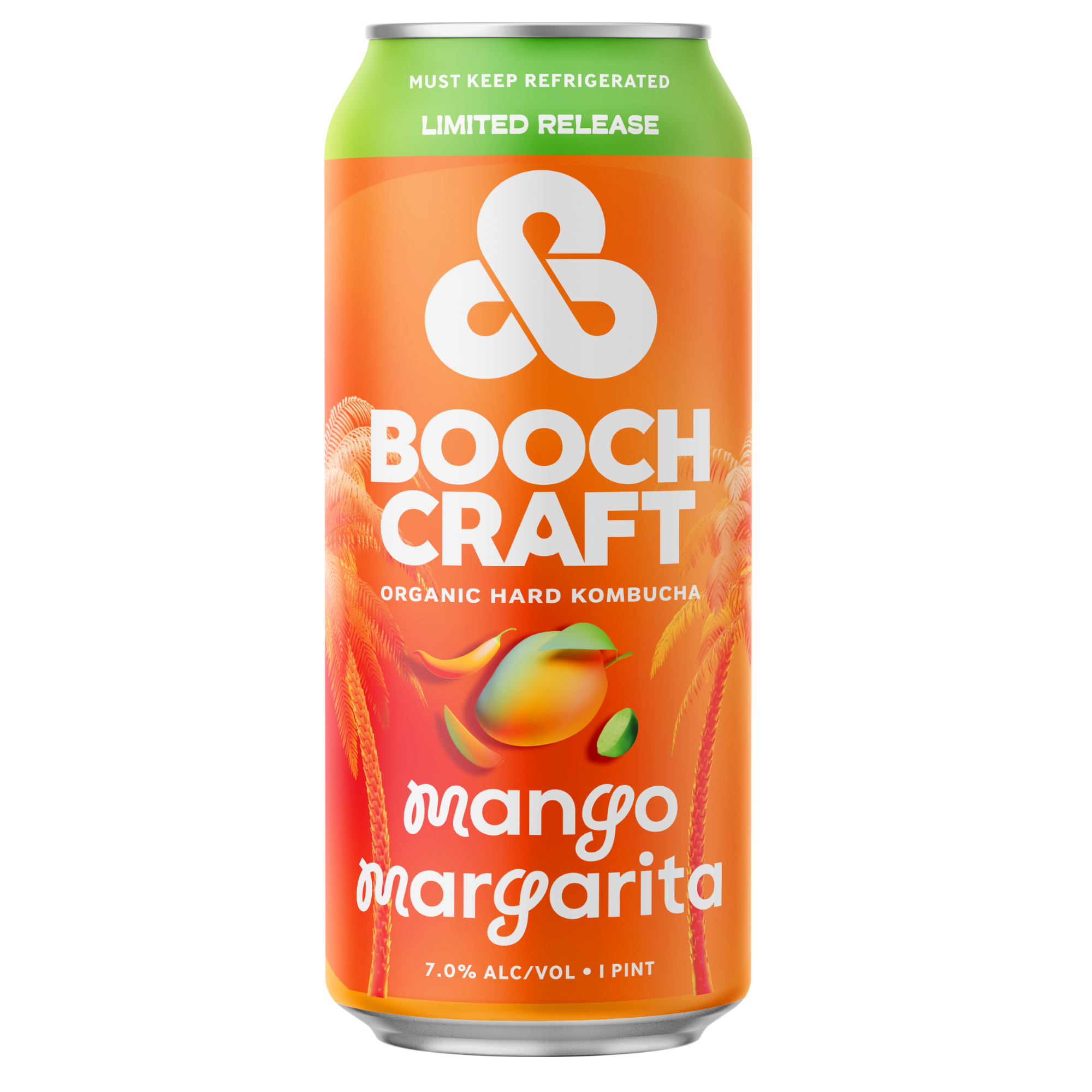 Handcrafted Boocha Boochcraft Organic Hard Kombucha | Crafted with Real Fruit