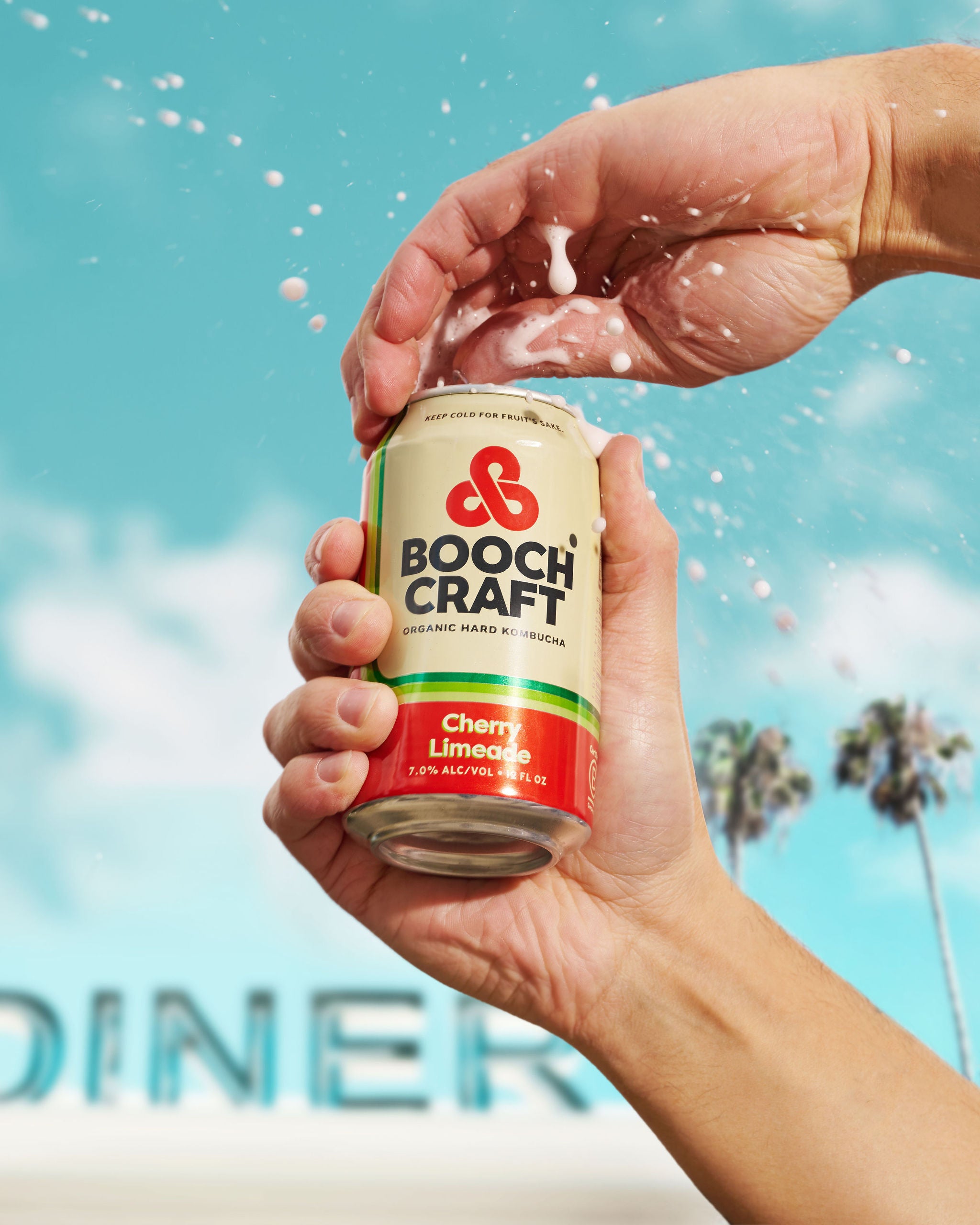 Boochcraft Cherry Limeade Hard Kombucha