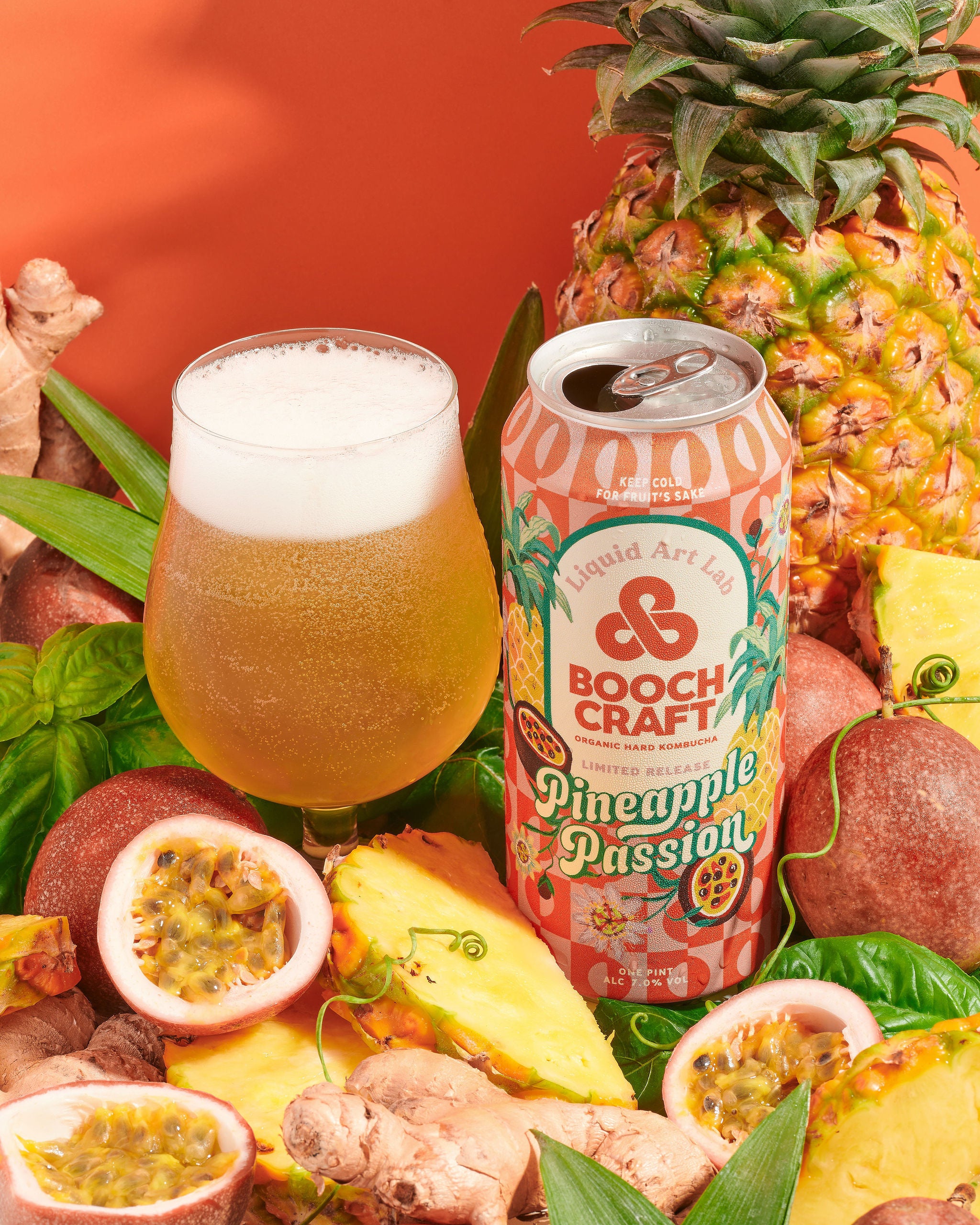 Boochcraft Organic Hard Kombucha | Crafted with Real Fruit