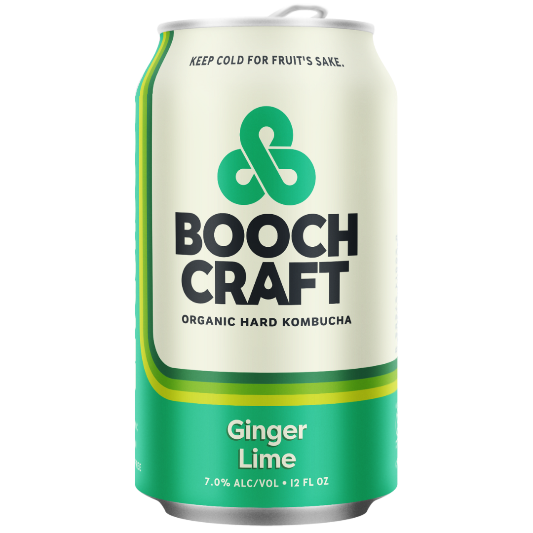 Boochcraft Ginger Lime Hard Kombucha