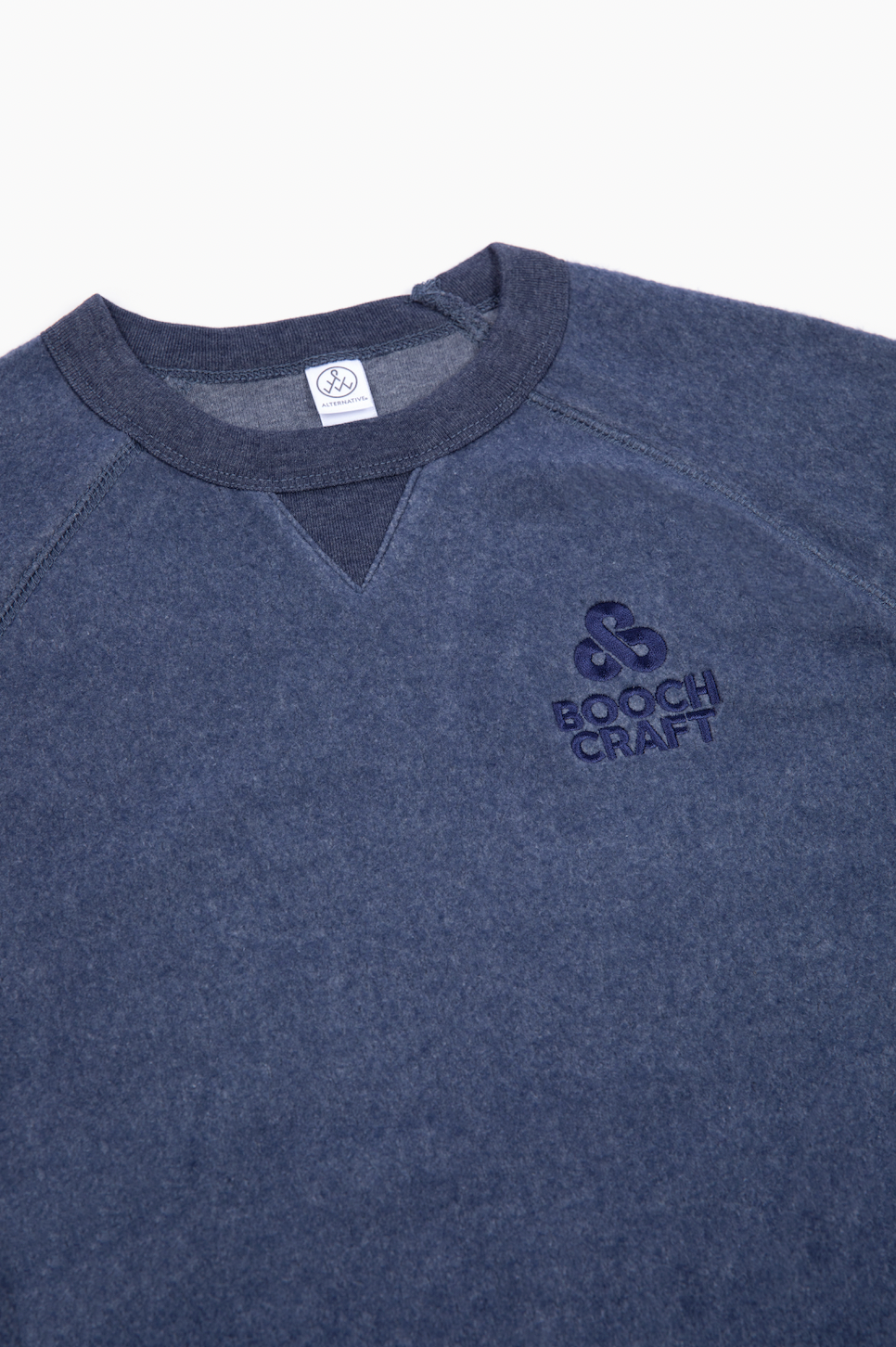 Fuzzy crew neck sales sweatshirt
